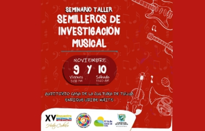 Seminario - taller para semilleros de investigación musical del Valle del Cauca