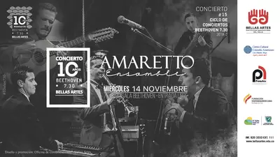 Concierto Amaretto Ensamble en Beethoven 7.30