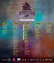 Afrofestival 2018 programación