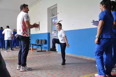 En busca de nuevo talento paralímpico, Indervalle y el Instituto para Niños Ciegos y Sordos realizaron jornada de caracterización deportiva