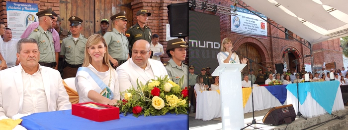 Gobernadora Dilian Francisca Toro acompañó posesión del Alcalde de Jamundí Manuel Santos carrillo Ochoa