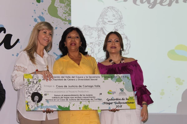 Mujeres Ganadoras del Galardon de la Mujer Vallecaucana 2017