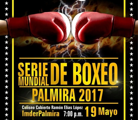 Este viernes, Palmira será sede de la serie mundial de boxeo