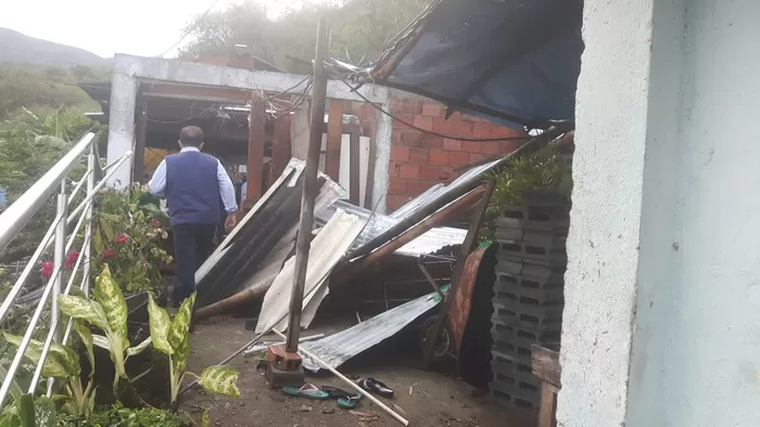 Vendaval afectó 25 viviendas en Yumbo y daños en tres municipios