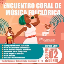 Encuentro coral de música folclórica 