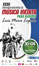 XXXII Concurso Nacional de Música Inédita para Bandas ‘Luis Mario Lopeda’