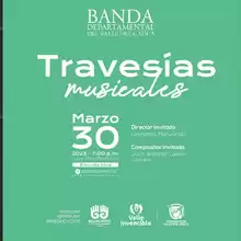 Travesías musicales - Banda Departamental del Valle del Cauca 