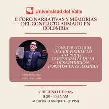 II Foro Narrativas y Memorias del Conflicto Armado en Colombia