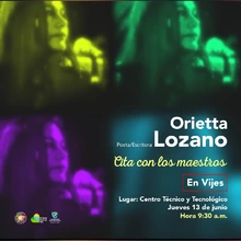 Orietta Lozano en Cita con los Maestros