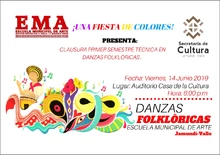 Muestra de danzas folclóricas Una fiesta de colores