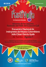 Festivalle Encuentro de intérpretes de música colombiana Julio César García Ayala