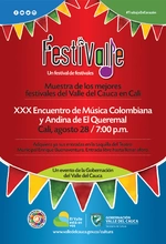 En Festivalle el turno es para el Festival de Música Colombiana y Andina del Queremal