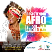 Día de la Afrocolombianidad - Foro Virtual Resistencia Afro