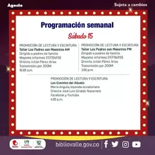 Actividades Biblioteca Departamental Jorge Garcés Borrero
