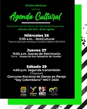 Agenda Cultural. Alcaldía de Yumbo