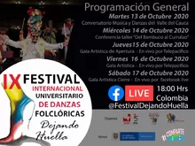 IX Festival Internacional Universitario de Danzas Folclóricas Dejando Huella