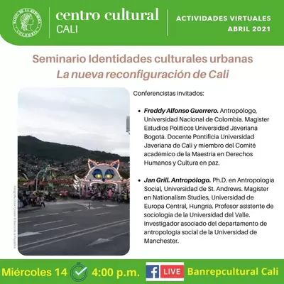 Seminario Identidades Culturales Urbanas
