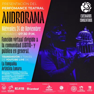 Perfomance teatra Androrama