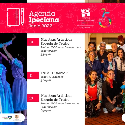 Agenda Instituto Popular de Cultura 