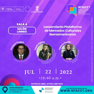 Lanzamiento plataforma mercados culturales iberoamericanos 