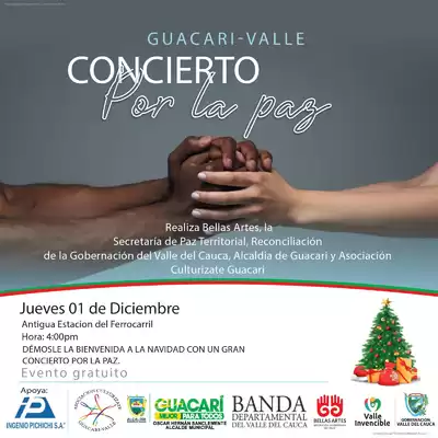 Concierto por la Paz - Guacarí, Valle del Cauca