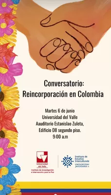 Conversatorio: Reincorporación en Colombia