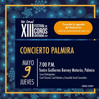 XVIII Festival de coros Javeriana en Palmira