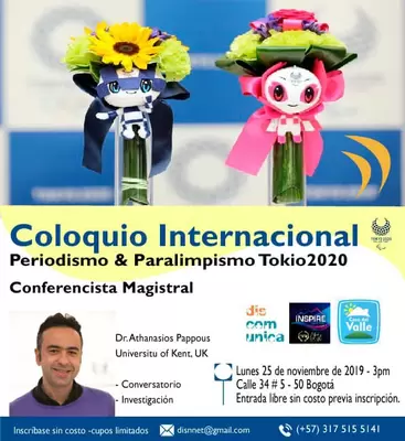 Coloquio Internacional de Periodismo y Paralimpismo Tokio2020