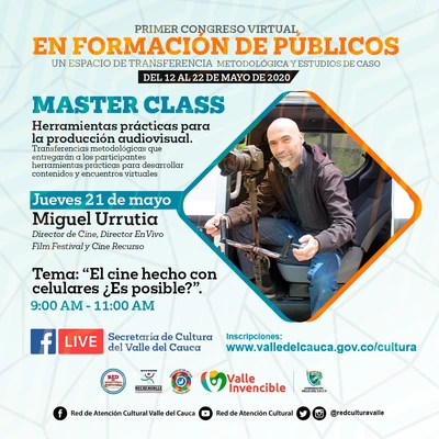 Congreso Virtual en Formación de Públicos - Quinto Master Class