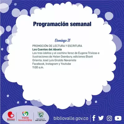 Promoción de Lectura y Escritura - Biblioteca Departamental Jorge Garcés Borrero