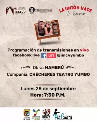 VII Encuentro Nacional de Teatro Yumbo 2020. Obra Mambrú