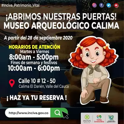 Museo Arqueológico Calima abre sus puertas