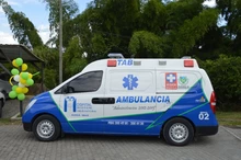 Entrega de Ambulancia al Hospital San Vicente de Paul
