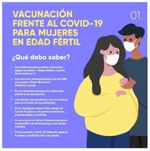 Vacunación frente al Covid-19 mujeres en edad fértil 01 