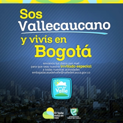 ¿Sos vallecaucano y vivís en Bogotá?