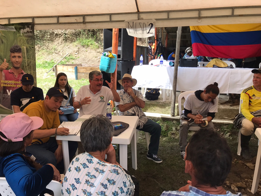 Asamblea Comunitaria con las comunidades indígenas y campesinas de El Dovio
