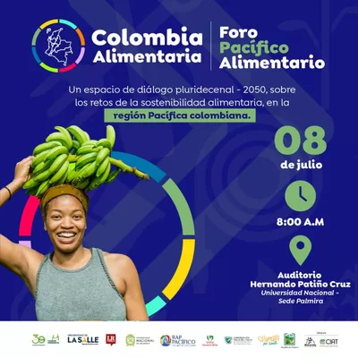Foro Pacífico Alimentario “Un espacio de diálogo pluridecenal – 2050, sobre los retos de la sostenibilidad alimentaria, en el pacífico colombiano”