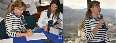 Gobernadora del Valle y Directora de Colciencias firmaron el Plan en Ciencia, Tecnología e Innovación para impulsar el desarrollo del Departamento