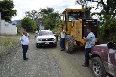 Con pavimentación de accesos el desarrollo  vial llega a Guabitas, corregimiento de Guacarí