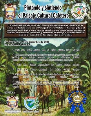 Con ‘Pintando y sintiendo del Paisaje Cultural Cafetero’, cierra  el programa Didácticas en Movimiento, de la Secretaría de Cultura