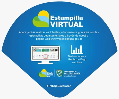 Vallecaucanos ya pueden tramitar la estampilla virtual a través de la página de la Gobernación
