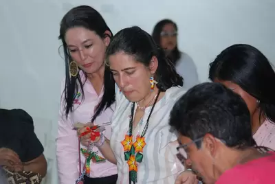 Secretaría de Mujer del Valle se reúne con Mujeres Indígenas de Floria Valle del Cauca