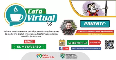 Un ‘Café Virtual’ para conocer el metaverso este jueves 22 de septiembre