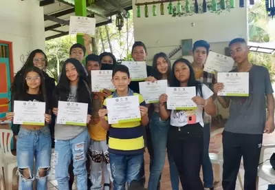 15 niños, niñas y jóvenes de La Cumbre fueron certificados como Vigías de Patrimonio