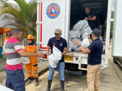 Gobierno del Valle atiende a 53 familias damnificadas en La Habana, Buga, con ayudas humanitarias y maquinaria