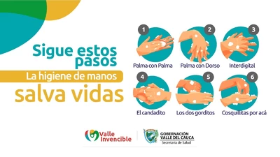 ‘El lavado de manos salva vidas’, Secretaría de Salud del Valle invita a ciudadanos a mantener esta práctica