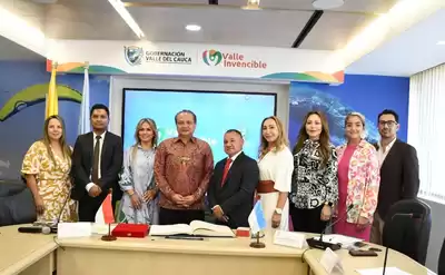 Gobierno del Valle y Embajada Indonesia trabajarán en proyectos productivos para el departamento