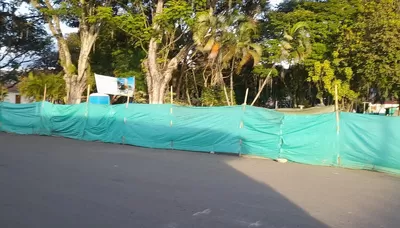 En Riofrío avanzan las obras que convertirán el parque ‘Diego Garcés’ en una parada imperdible para deleitarse con la mejor fritanga