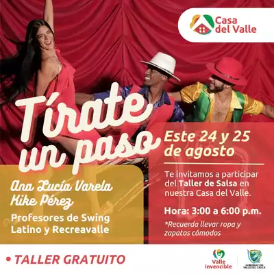 Al ritmo de salsa en la Casa del Valle en Bogotá
