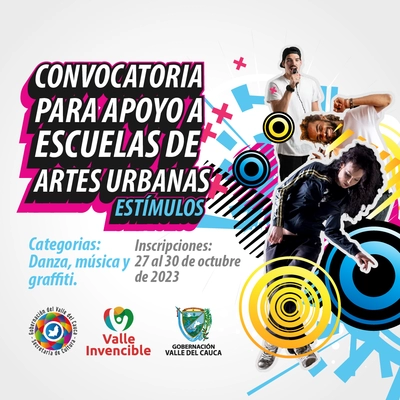 Participa en la Convocatoria para apoyo a escuelas de Artes Urbanos